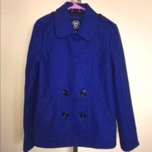 Women's American Eagle Wool Blend Pea Coat Size S